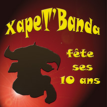 photo du devant de la jaquette du CD Xapet' Banda